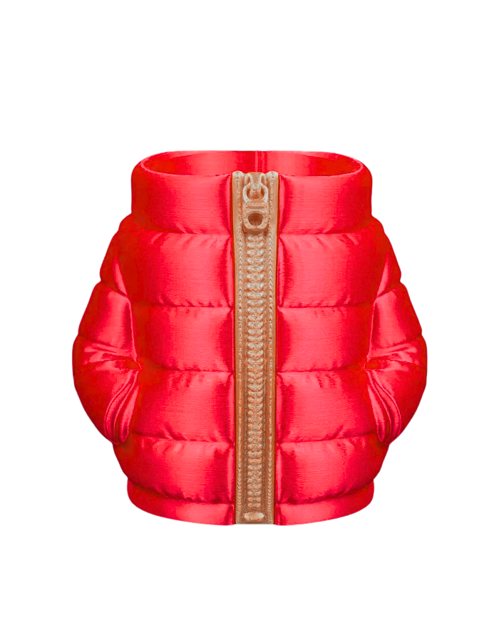 Puffer Jacket | Can Holder