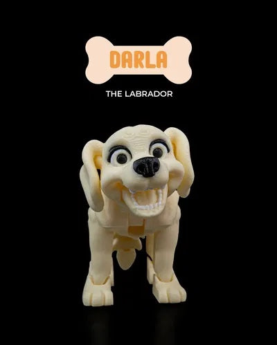 Darla the Labrador | Articulated Dog Toy