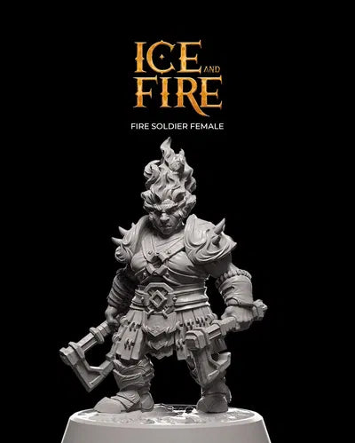 Fire Soldier Female | Ice and Fire
