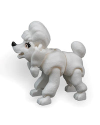 Lizzie the Poodle | Articulated Dog Toy