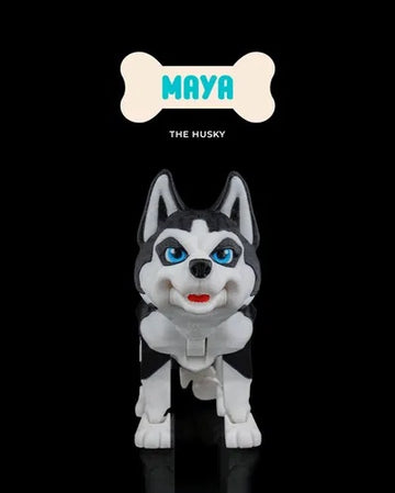Maya the Husky | Articulated Dog Toy