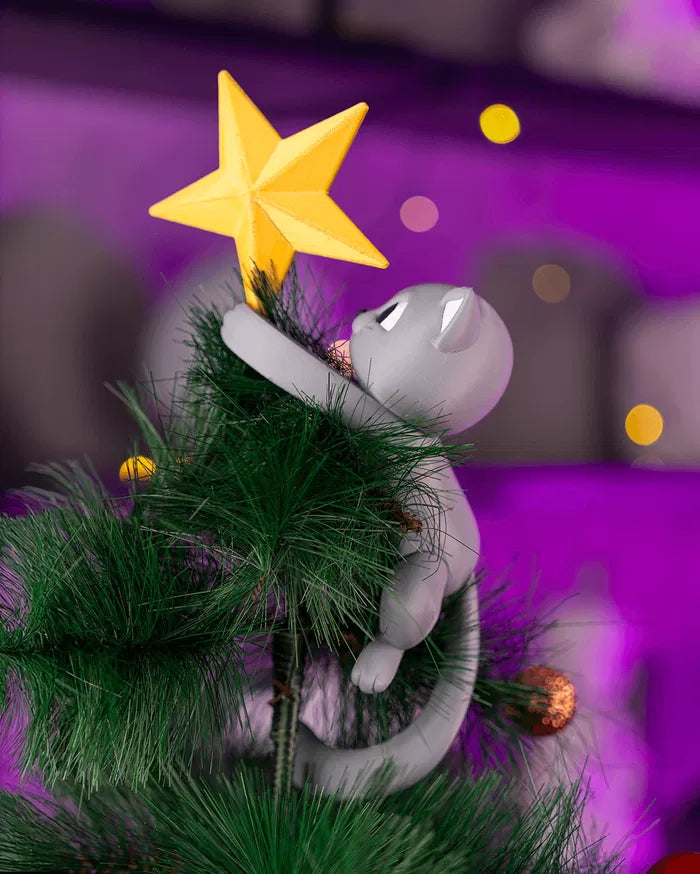 Meowy Christmas | Tree Topper