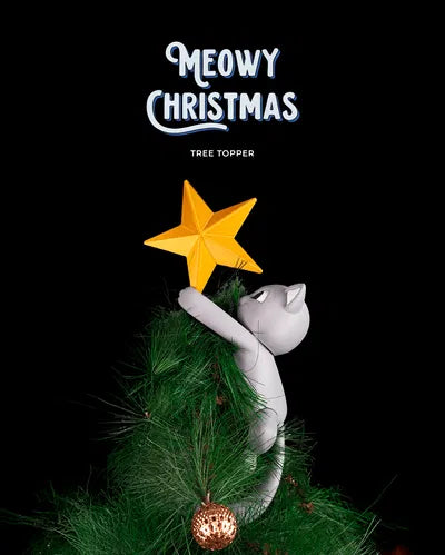 Meowy Christmas | Tree Topper