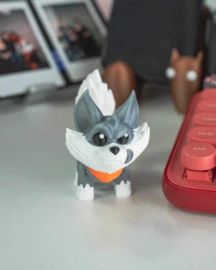 Night Terrier | Guard Dog Figurine