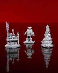Ice and Fire Props (10 Piece Set)