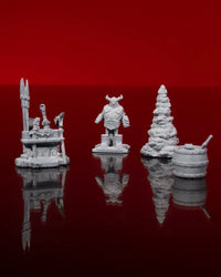 Ice and Fire Props (10 Piece Set)