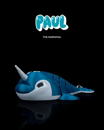 Paul the Narwhal | Mesh Buddy