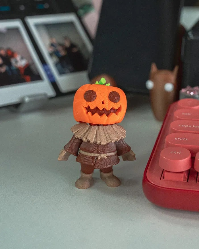 Scarecutie | Pumpkin Head Articulated Figure