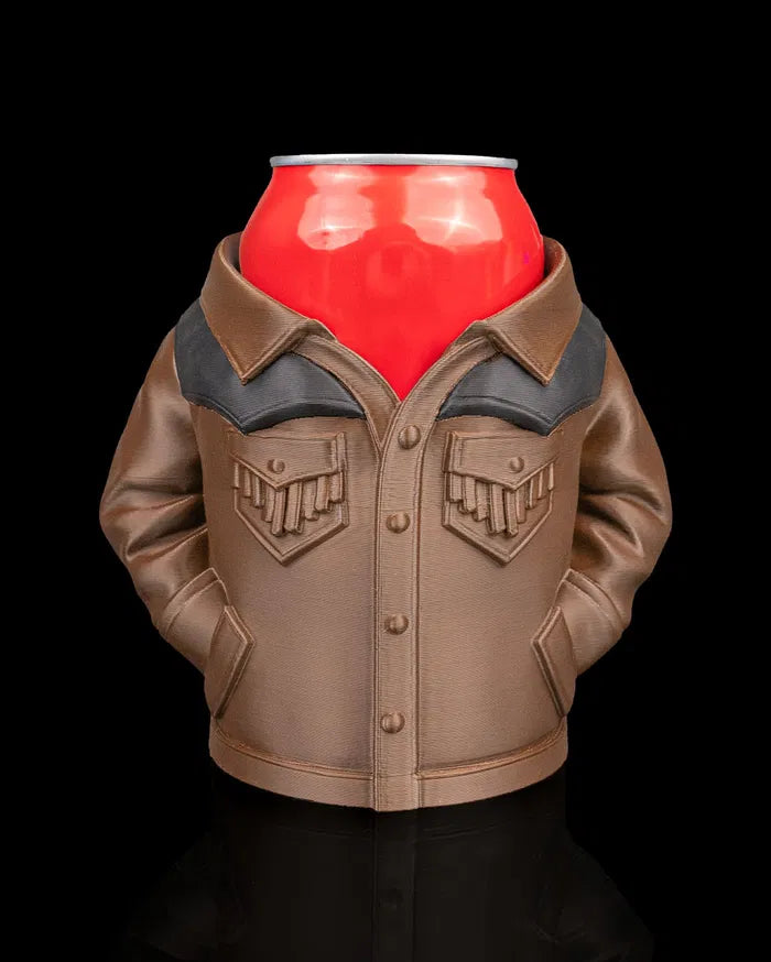 Suede Jacket | Can Holder