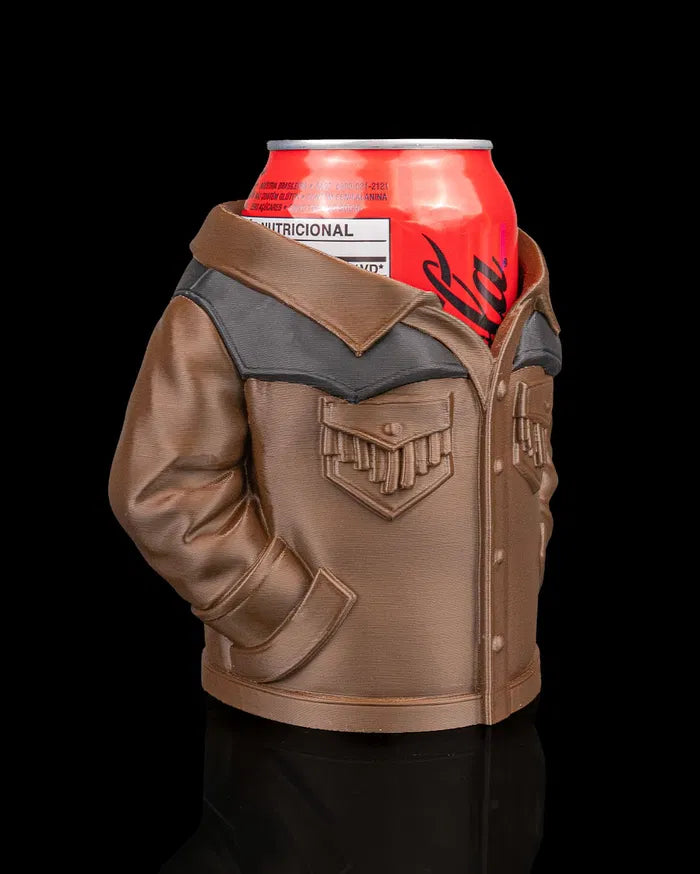 Suede Jacket | Can Holder