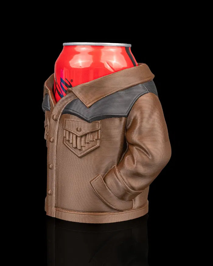 Suede Jacket | Can Holder