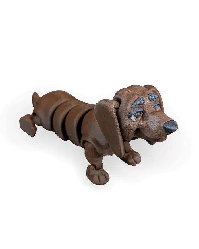 Winston the Dachshund | Articulated Dog Toy