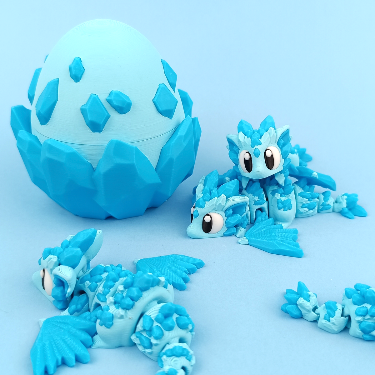 Crystal Mini Dragon | Iceborn Figurine