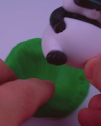 Pool Float Panda Figurine