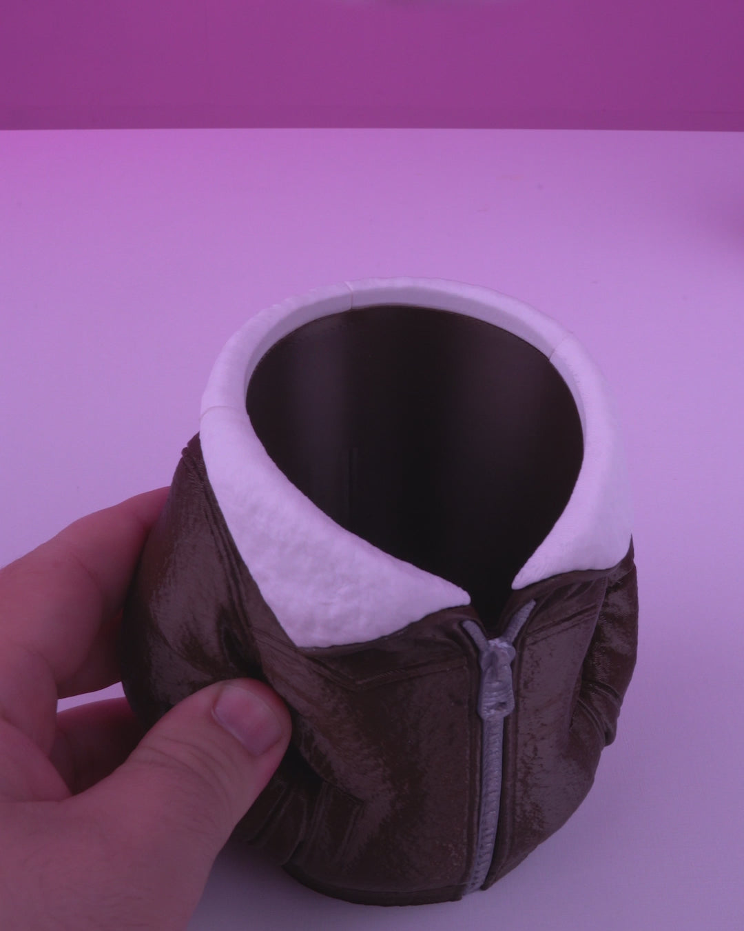 Leather Jacket | Can Holder