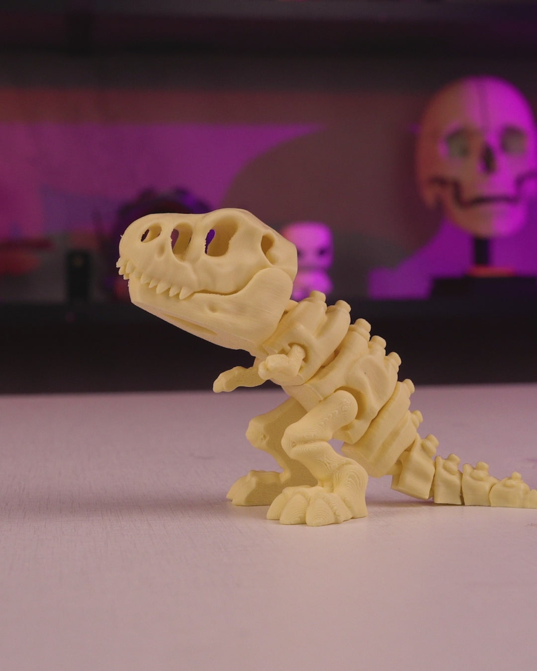 Bone-Roar T-Rex Skeleton Figurine