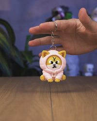 Puffy Hood Corgi Mood Flipper Fidget Toy
