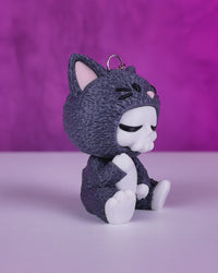 Nap-Ready Cat Suit Figurine