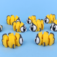 Butterflyfish | Articulated Yellow Reef Toy